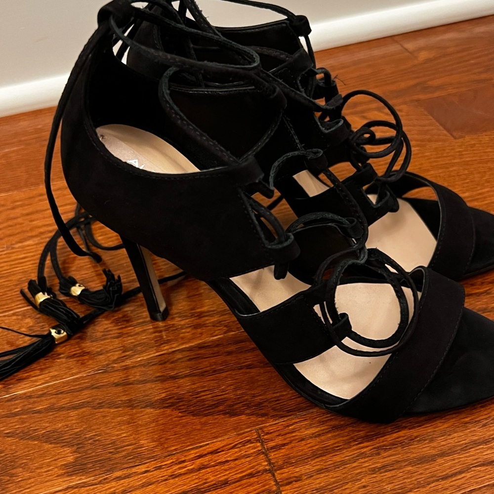 Strappy heels
